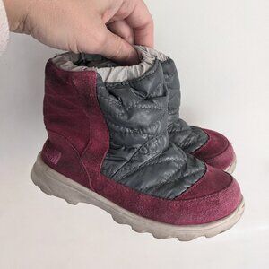 North Face Girls 9 Snow Boots Toddler TNF Pink
